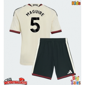 Manchester United Harry Maguire #5 Replica Third Stadium Kit for Kids 2026-27 Short Sleeve (+ pants)